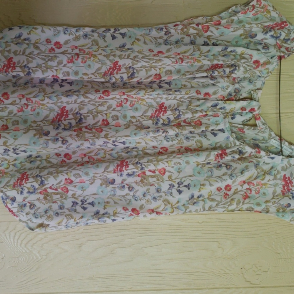Lauren Conrad  floral print top